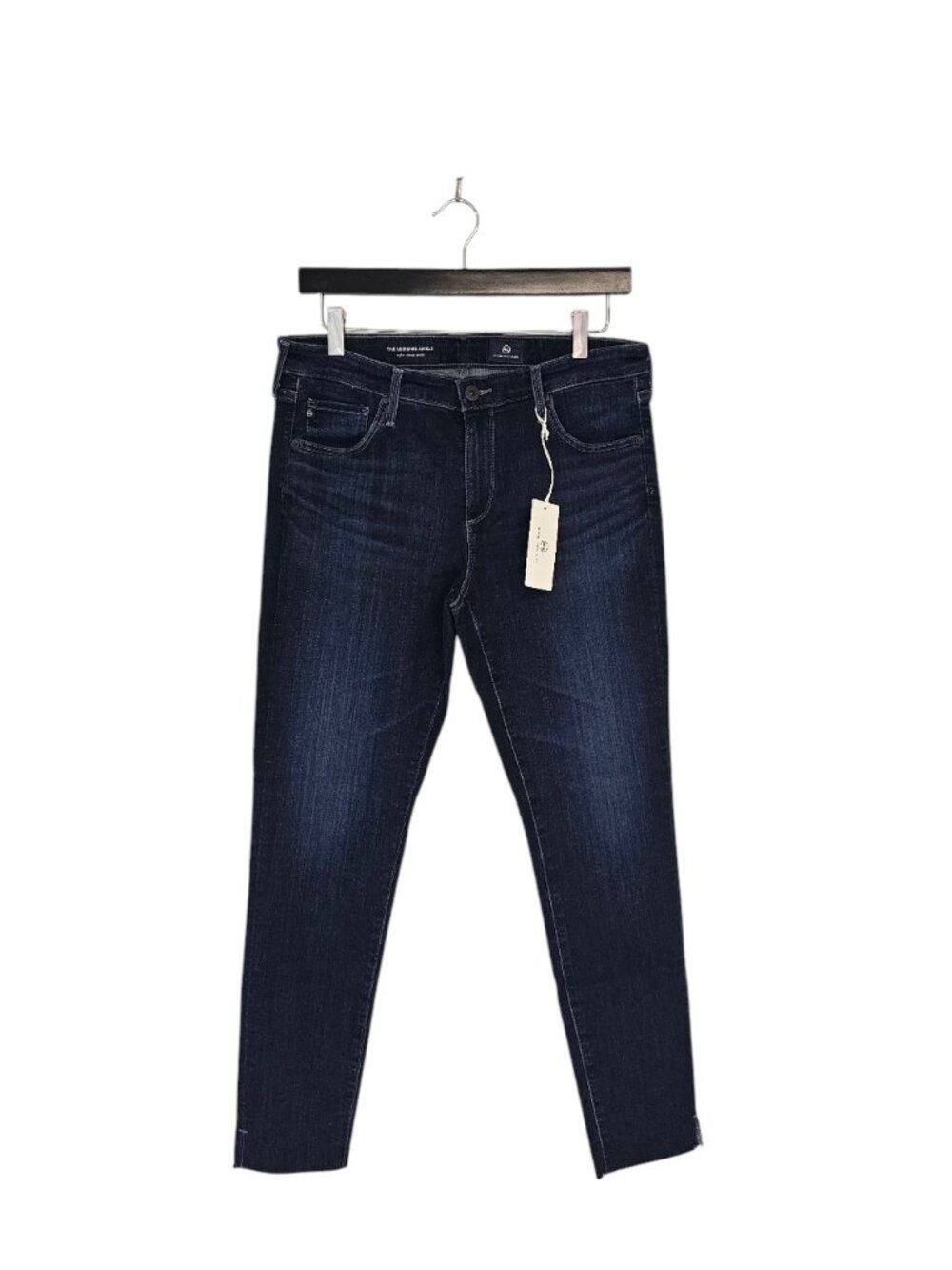 Ag Adriano Goldschmied The Legging Ankle Super Skinny Mid Rise Blue Jeans 30 NWT